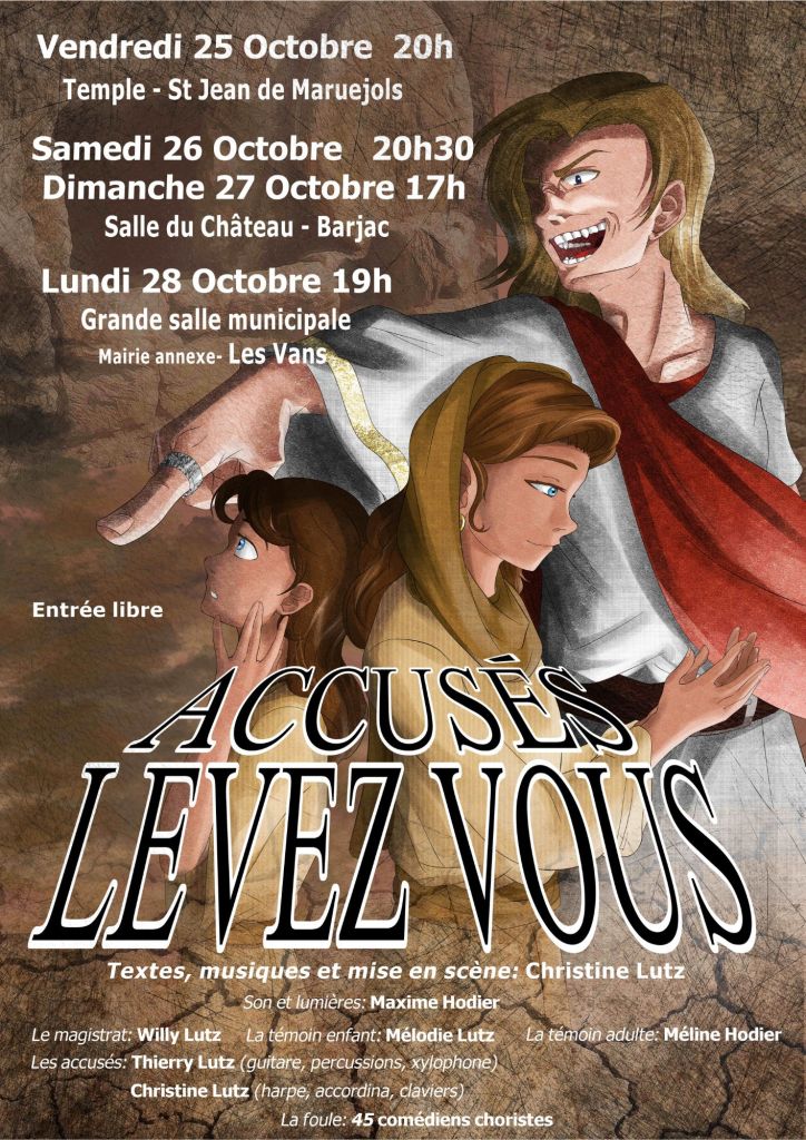 Spectacle Accusés-levez-vous